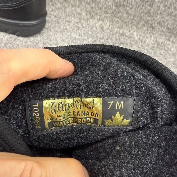 ✅Womens 7M Wanderlust Canada Alpine Grey Pull On Waterproof Winter Snow Boots - Picture 3 of 14